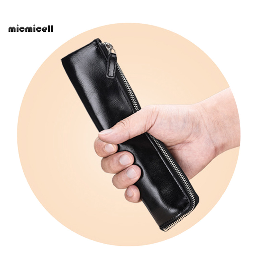 MIC _ Deabollar Nam Màu Trơn Giả Da Dài Ví Đựng Điện Thoại Ví Ly Hợp