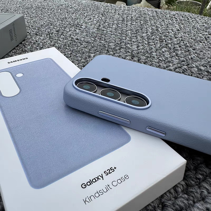 Dành Cho Da Chính Hãng Ốp lưng Samsung S25 Ultra S25Edge Plus Slim Matte Chống Sốc Ốp Lưng Cho Galaxy S25 + S25 Vỏ