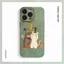Ốp Điện Thoại Retro Mèo Con QYJS Thích Hợp Cho IPhone 11 13 14 15 16 ProMax 17 AIR 12 PRO 7 8 PLUS XR XSMAX Phim Vỏ Cứng Anime