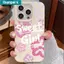 Ibumpers Sang Trọng Sweet Girl Tranh Sơn Dầu Hoa Silicon Mềm Ốp Lưng Điện Thoại iPhone 11 12 13 14 15 16 17 Pro Max iPhone 14 15 Plus Vỏ Chống Sốc