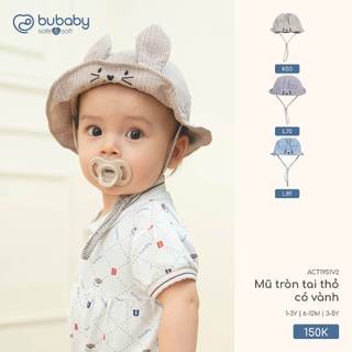 Bubaby SS26.T3.3 BST mũ lưỡi trai, mũ vành cho bé