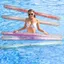 Que phao bể bơi DARON PVC, Gậy bơi bơm hơi mềm di động, Phao nổi cao cấp có thể tái sử dụng thoải mái