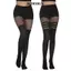 Thigh Stocking Len Tất Lưới Cá - Phong Cách Goth Gợi Cảm