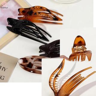 [PCW-T] 1 Chiếc Kẹp Tóc Acrylic Thời Trang Móng Vuốt Tóc Cua Barrette Kẹp Tóc Cho Nữ Đuôi Ngựa Hairgrip Bé Gái Phụ Kiện Tóc Mũ Nón