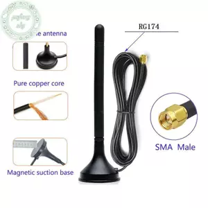 PUSKY 1 Cái Ngoài Trời Tủ Và Bộ Định Tuyến Ăng Ten Bên Ngoài 4G 3G 2G LTE GSM Ăng Ten WIFI Toàn Băng Đô 700-2700 MHz SMA Nam VN
