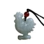 Mặt dây chuyền gà ngọc bích, vòng cổ ba chiều, phù hợp với cung hoàng đạo