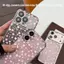 Phấn hoa đầy màn hình Thích hợp cho trường hợp iPhone 1514plus iPhone 16pro bùh nổ 13