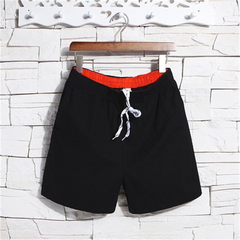 Quần Short Cotton Nguyên Chất Nam Hợp Thời Trang Size Lớn Crop Quần Mùa Hè Mặc Ngoài Quần Crop Thường Ngày Thể Thao Rời Quần Đi Biển Mỏng M83B
