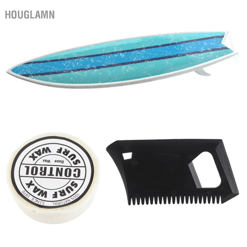 Houglamn VGEBY Surf Wax Di động Antislip Paraffin Skateborad Phụ kiện ván lướt sóng có lược (Sáp nền)