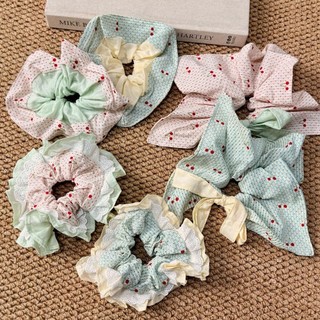 Khăn Scrunchy Cao Cấp cho Dây Buộc Tóc, Phụ Kiện Thời Trang Cho Nữ