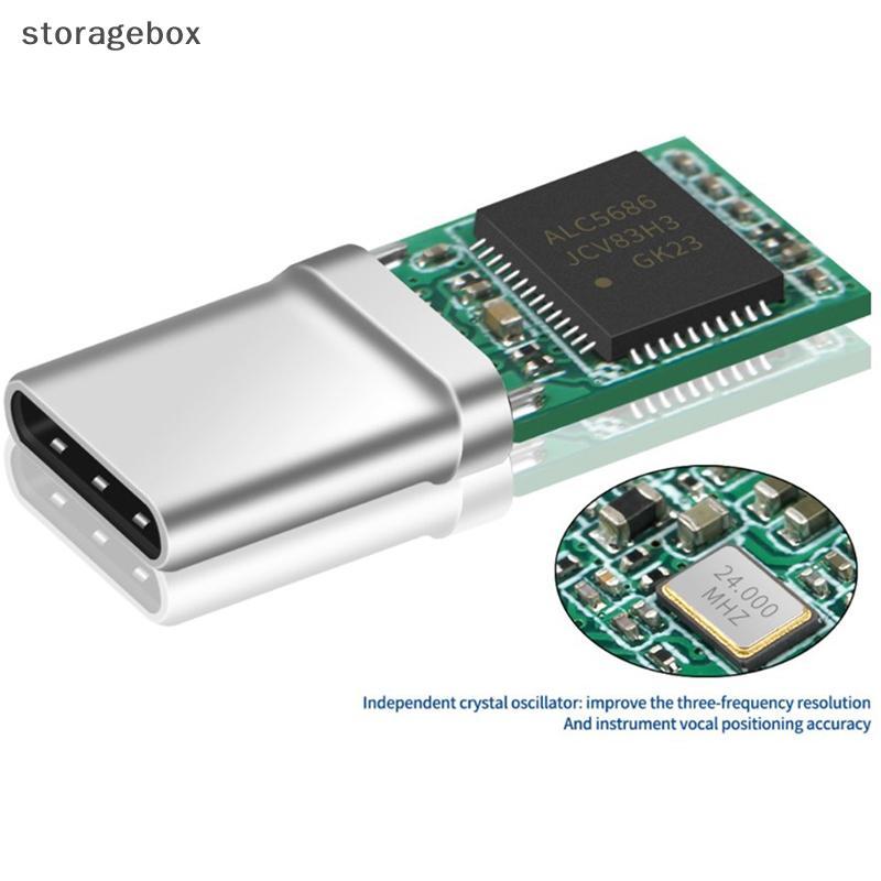 [Hộp lưu trữ] ALC5686 Chip Type-C Âm thanh kỹ thuật số Tai nghe cắm Bộ chuyển đổi kết nối giải mã DAC Đẹp