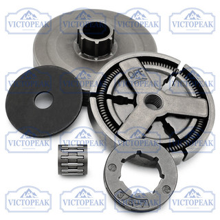 Bộ ly hợp & bánh xích cưa xích 5800 Ly hợp 3 / 8 "Bánh xích 7 cửa 0,058" Bộ phận thay thế máy đo cho dụng cụ điện ngoài trời