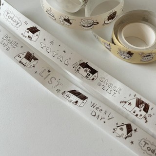 Washi tape vibe mùa thu Nomi