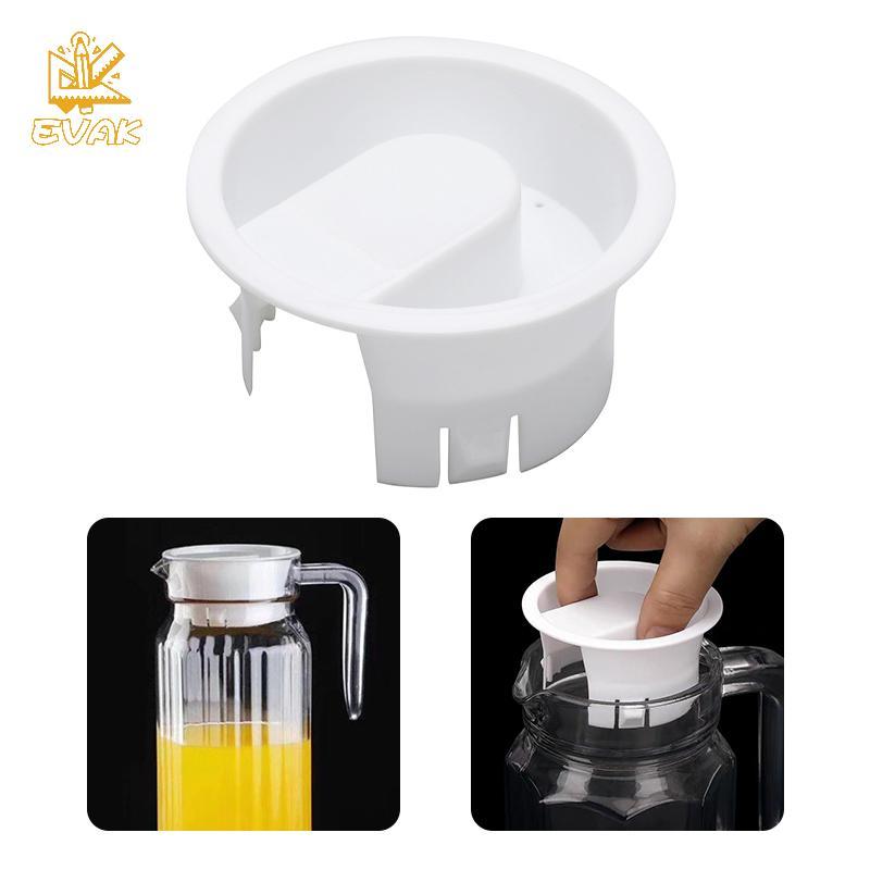 Alittlesetrtu 1 / 2 Chiếc Nắp Nước Thủy Tinh Carafe Nhựa Nắp Chặn Chống Bụi Chống Bắn Chai Phích Cắm Mũ Chống Rò Rỉ Cho Bình Bistro VN