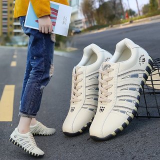 Giày Nữ 224 Mùa Xuân Phiên Bản Hàn Quốc Flat All-Match Retro Giày Thể Thao Nữ Siêu Nóng Kích Thước Lớn Thoáng Khí K83I
