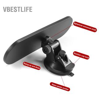 VBESTLIFE Gương chiếu hậu Xe ô tô đa năng Xe tải 360°Nội thất có thể điều chỉnh có cốc hút 220x65mm