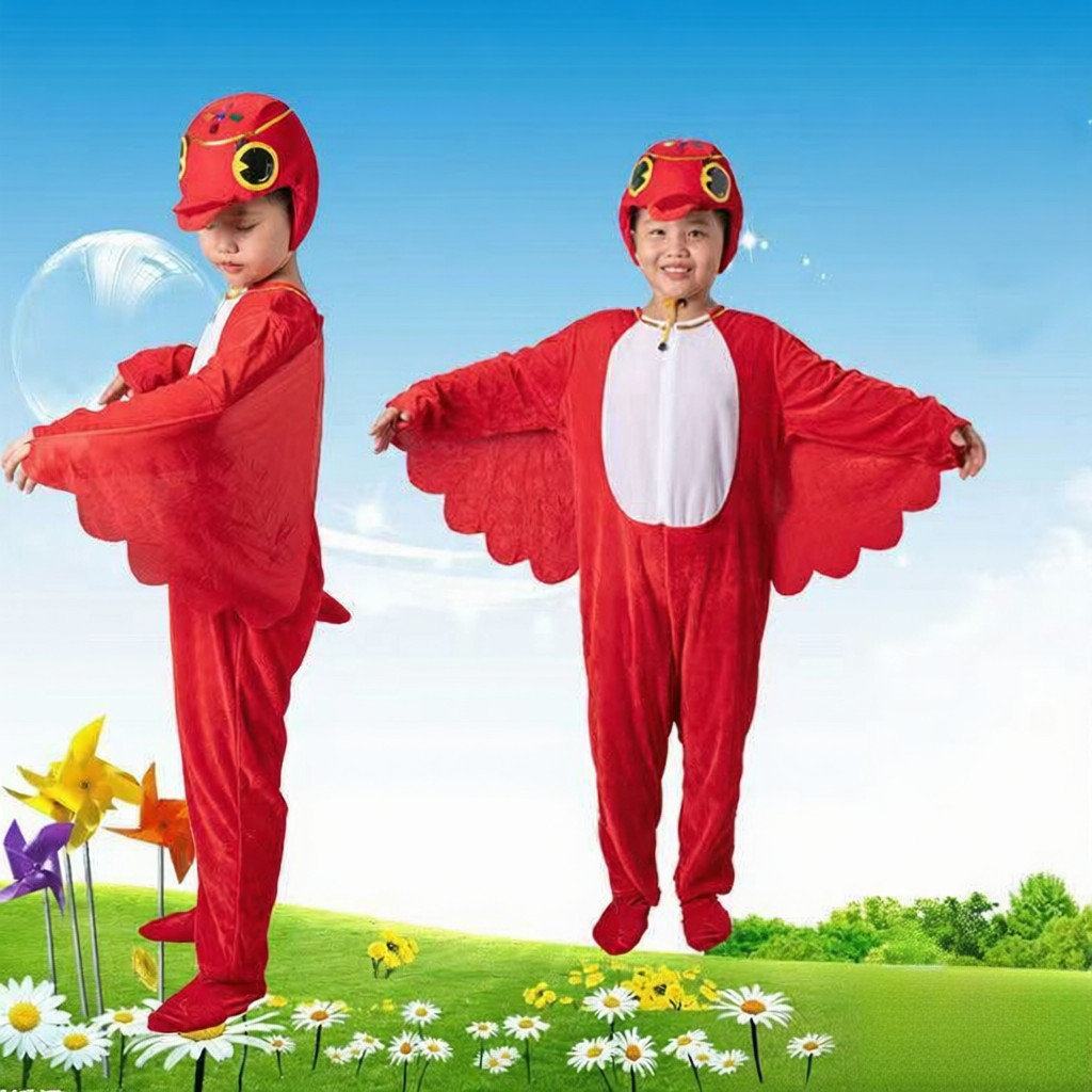 💕 HÀNG CÓ SẴN – Đầm Trang Phục Trẻ Em 3‑12 tuổi – Gà Vịt + Hoạt Hình Động Vật, Thích hợp Halloween, Giáng Sinh & Ngày Trẻ Em 🎃🎉