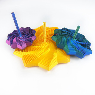 Đồ Chơi Giải Tỏa Căng Thẳng in 3D, Đồ chơi in 3D, Đồ chơi Fidget / Giải nén, Xoắn ốc, Mở rộng / Xoáy