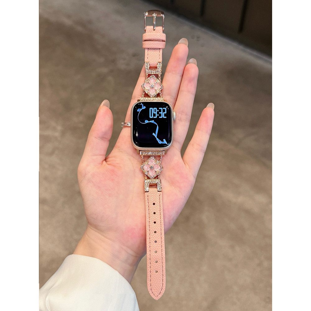 Dây đeo giảm béo bằng kim cương và da thật có tính khí dành cho nữ Thích hợp cho Redmi xiaomi Redmi Watch 5 5lite 5Acitve 4 9pro