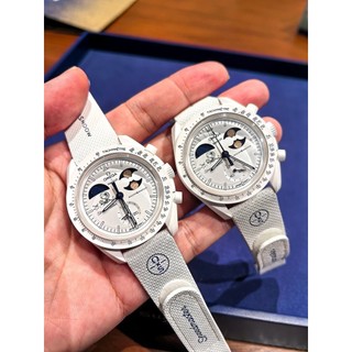 Mới Lạnh Mặt Trăng Đồng Hồ Nam Quarz Đồng Hồ Chức Năng Đầy Đủ Chronograph Dạ Quang Đồng Hồ Đeo Tay Có Hộp