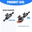 Đầu btsg Thanh nối dài 17mm Xây dựng bằng nhựa Xoay 360 độ để gắn điện thoại trên xe máy và chân máy