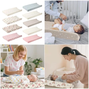 Yoo Thoáng Khí Cho Bé Thay Bàn Phù Hợp Với 80x40x9cm Máy Lót Vải Cotton Có Thể Giặt Được