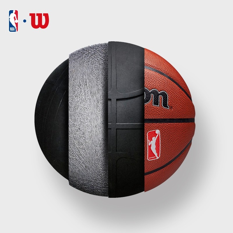 Wilson Jr. NBA Authentic Bóng Rổ Indoor/Outdoor WZ2018401XB7