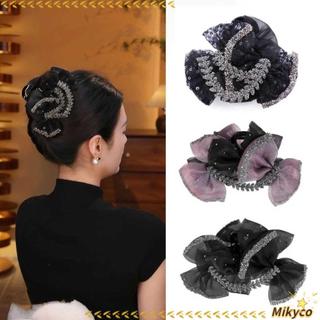 Kẹp tóc MIKYCO hình cá mập lưới bong bóng, phù hợp bé gái với vẻ ngoài thanh lịch và ngọt ngào.