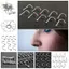 Nhẫn thép không gỉ kèm đá quý và pha lê - Set 10 cái