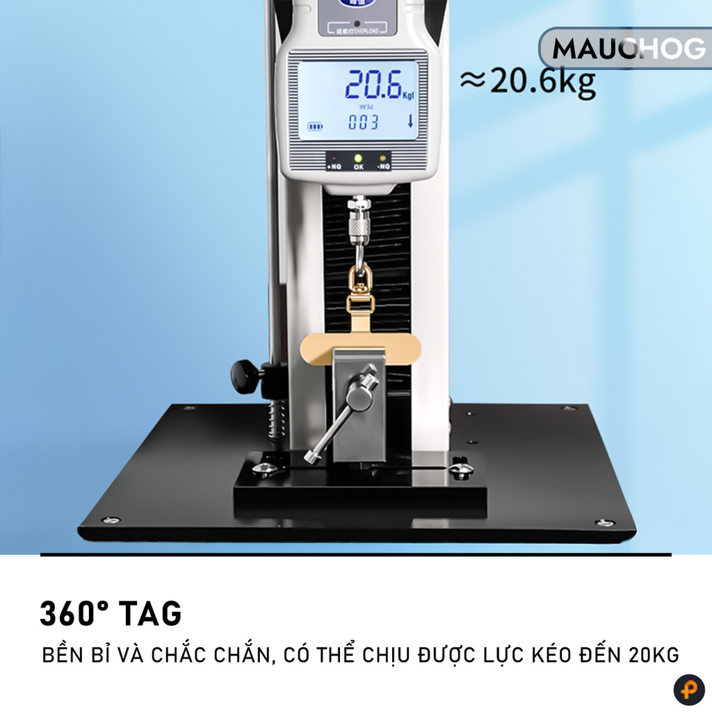Tag Hợp Kim Mỏng Siêu Bền Xoay 360 Độ Cho Dây Đeo Điện Thoại