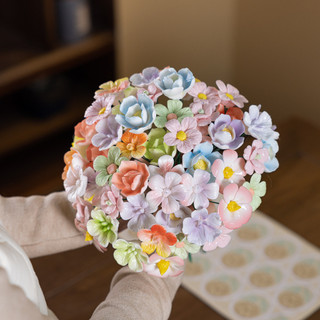 Gốm Handmade Hoa Mẫu Đơn Hoa Hướng Dương Bất Tử Bó Hoa Văn Hóa Sáng Tạo Trang Trí Mô Phỏng Đồ Trang Trí DIY Quà Tặng Sinh Nhật Cho Bạn Gái YPS9