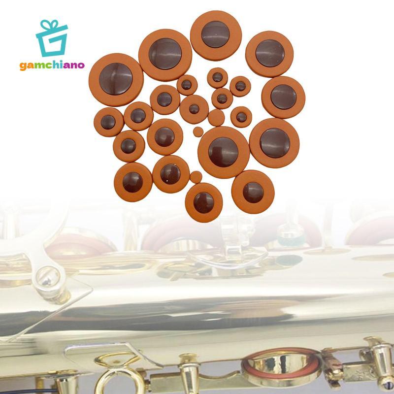 25 Miếng Alto Sax Miếng Đệm Da Sax Nhẹ Thay Thế Cho Alto Saxophone Sax Phụ Kiện Người Chơi DIY Người Hâm Mộ