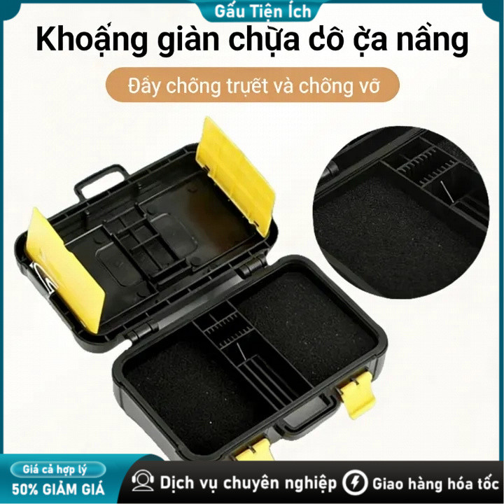 Hộp bảo vệ thẻ nhớ đa năng và pin, Hộp Đựng (Bảo Vệ), Thẻ Nhớ, Chống Va Đập, SD/TF/CF/XQD