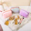 Túi đựng mỹ phẩm Velvet Macaron Dung tích lớn Túi đựng đồ trang điểm di động