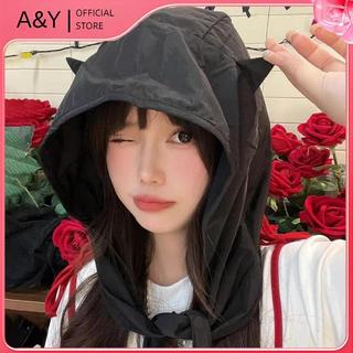 A & Y Mũ chống nắng dây đeo tai dễ thương thời trang chống nắng Qui-Drying dành cho nữ.