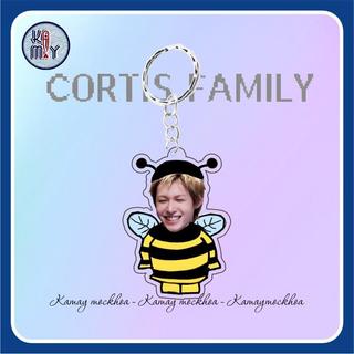 [KEYRING] Móc khoá CORTIS ver ong - Kamay