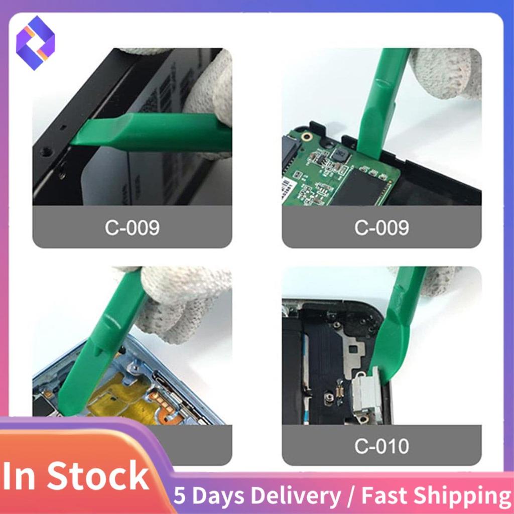 10 Trong 1 Hai Đầu Nhựa Pry Mở Dụng Cụ Spudger Cho Điện Thoại Di Động Laptop PC Lắp Ráp Tháo Rời Bộ Dụng Cụ Sửa Chữa Điện Thoại Dễ Dàng Sử Dụng