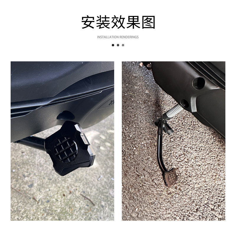 Dành Cho Xe YAMAHA NMAX155 NVX155 AEROX155 XMAX300 Trung Tâm Đứng Đứng Chính Phóng to Dễ Dàng Nâng Hỗ Trợ Đế Sửa Đổi Phụ Kiện