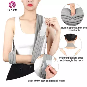Springevenstar 1PC Có Thể Điều Chỉnh Cánh Tay Sling Gãy Phục Hồi Tai Trước Thoáng Khí Cố Định Sling Hỗ Trợ Vai Cho Bệnh Nhân Springevenstar