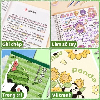 Bút đánh dấu highlight chất lượng cao với hiệu ứng kim tuyến sang trọng, bộ  cây, phù hợp cho học sinh, có tặng sticker
