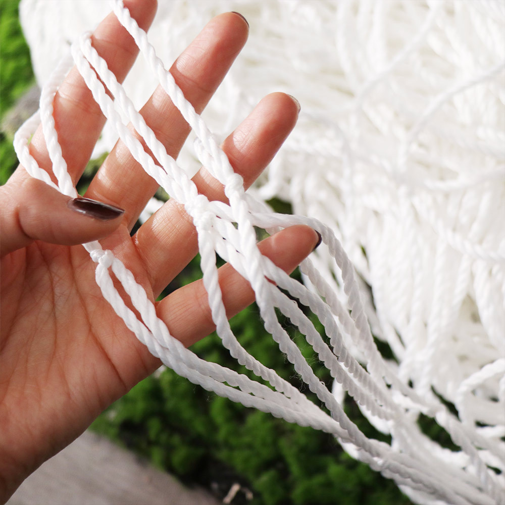 Lưới thay thế ASEGAID cho khung thành bóng đá, polypropylene, dễ lắp đặt, bền cho sân sau