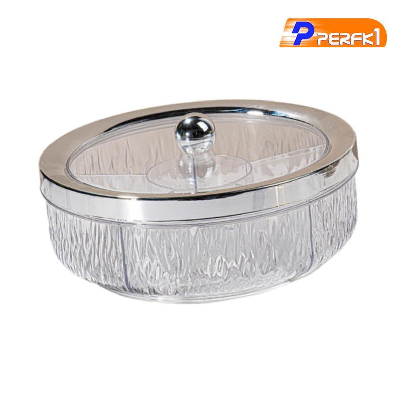 Chia Khay Phục Vụ Hạt Khô Đĩa Xoay Đa Năng Trang Trí Đĩa Ăn Nhẹ Hộp Kẹo Giải Trí Phòng Khách Nhà