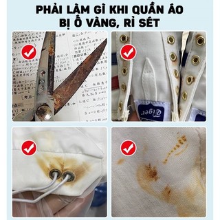 【COD】Chất lỏng làm sạch vết rỉ trên vải cotton, len và các chất liệu khác, cho kết quả rõ rệt trong thời gian ngắn,100ml