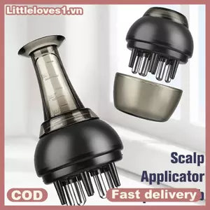 Littleloves1 1-4ml Da Đầu Applicator Massage Lược Cho Đầu Tóc Tăng Trưởng Tóc Tái Tạo Chất Lỏng Serum Dầu Bàn Chải Nuôi Dưỡng Rễ Tóc Lược Chống Rụng Tóc VN