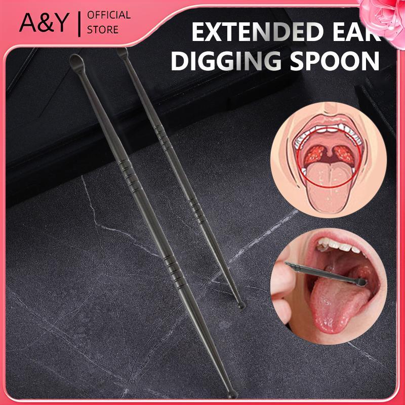 A & Y 1 Cái Dụng Cụ Chăm Sóc Đá Amidan Thép Không Gỉ Chăm Sóc Sức Khỏe
