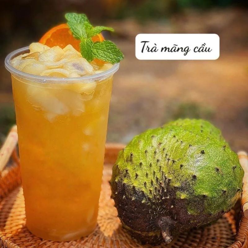 Mãng Cầu Cấp Đông Trendy Túi 100g x10 Túi Tươi Ngon, Giữ Trọn Hương Vị Tự Nhiên