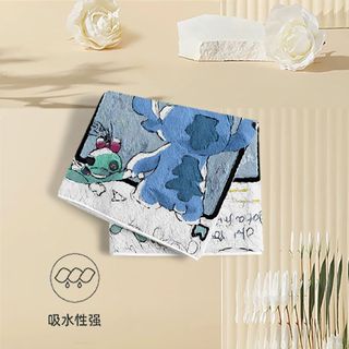 Stitch Trẻ Em Khăn Thấm Hút Nước Không Lint Nhanh Khô Khăn Tắm Chơi Mồ Hôi Thể Thao Thảm Thảm Khăn Đi Biển