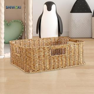 Giỏ Chứa Có Tay Cầm Handmade Trang Trí Giặt Tổ Chức Totes Cho Tủ Bếp Mặt Bàn Ăn Phòng Tắm Gia Đình