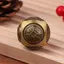 Sáu mặt Bốn phước lành Lu Money Fidget Spinner Đồng thau Giảm căng thẳng Khối đàn áp Bóng Fidget Đồ chơi thủ công MỚI