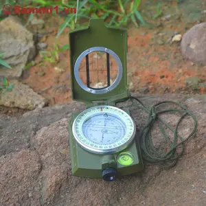 ZK La Bàn Màu Quân Đội Xanh - Thiết Bị Sinh Tồn Độ Chính Xác Cao Made in USA